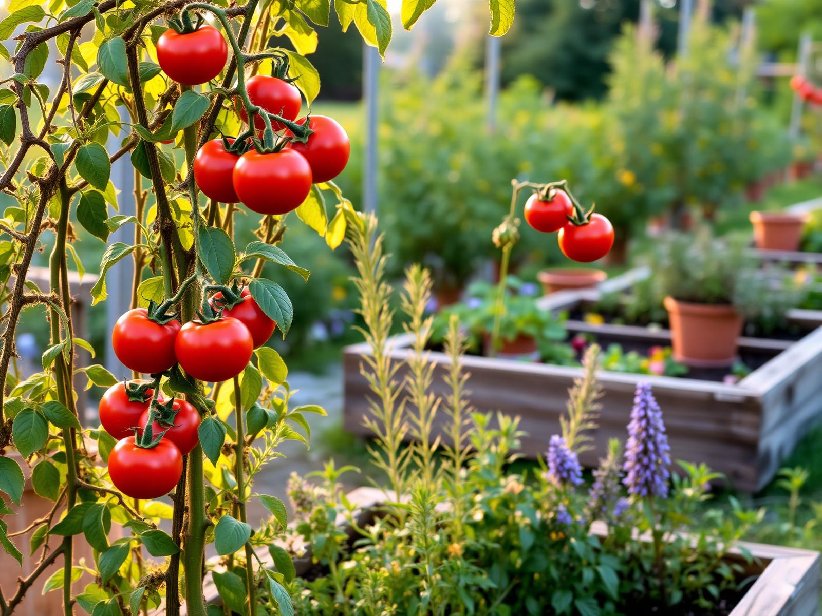 Der Bio-Gemüsegarten